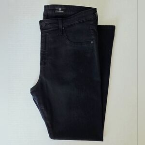 AG Adriano Goldschmied Women's Jean Farrah Hi-Rise Ankle Seamless Black Size 10